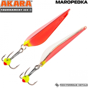 Блесна зимняя Akara Tournament Ice Maropedka, 11гр, цвет 34/SIL Блесна зимняя Akara Tournament Ice Maropedka, 11гр, цвет 34/SIL