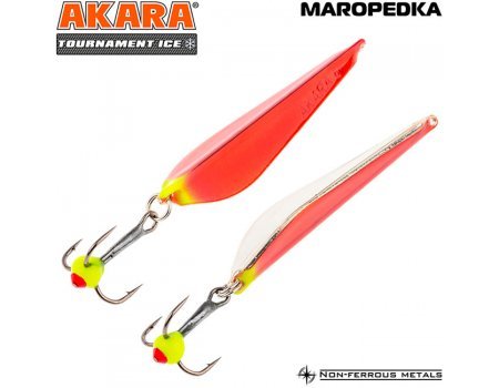 Блесна зимняя Akara Tournament Ice Maropedka, 8гр, цвет 34/SIL