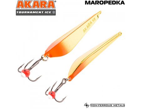 Блесна зимняя Akara Tournament Ice Maropedka, 4гр, цвет 3/GO