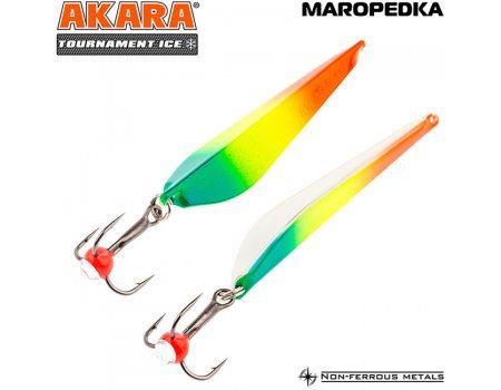 Блесна зимняя Akara Tournament Ice Maropedka, 6гр, цвет 86/SIL