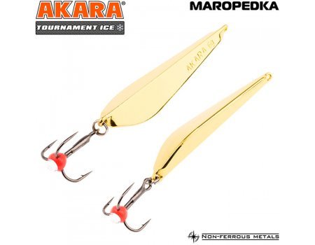 Блесна зимняя Akara Tournament Ice Maropedka, 8гр, цвет GO