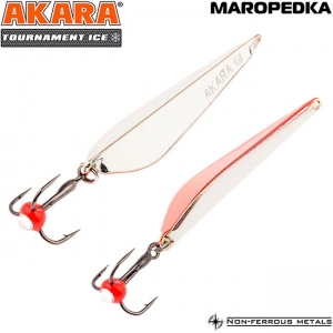 Блесна зимняя Akara Tournament Ice Maropedka, 11гр, цвет SIL/CU Блесна зимняя Akara Tournament Ice Maropedka, 11гр, цвет SIL/CU