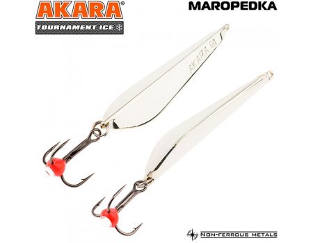 Блесна зимняя Akara Tournament Ice Maropedka, 6гр, цвет SIL