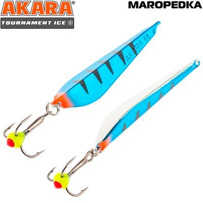 Блесна зимняя Akara Tournament Ice Maropedka, 4гр, цвет 30/SIL Блесна зимняя Akara Tournament Ice Maropedka, 4гр, цвет 30/SIL