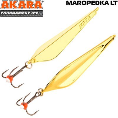 Блесна зимняя Akara Tournament Ice Maropedka Light, 6гр, цвет GO Блесна зимняя Akara Tournament Ice Maropedka Light, 6гр, цвет GO