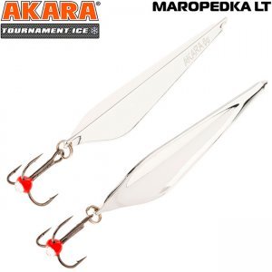 Блесна зимняя Akara Tournament Ice Maropedka Light, 5гр, цвет Sil