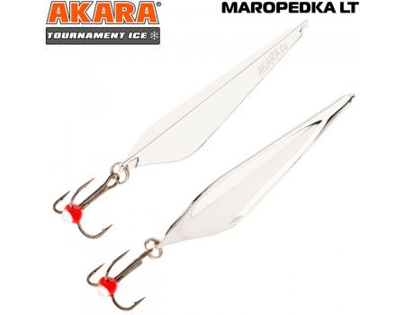 Блесна зимняя Akara Tournament Ice Maropedka Light, 6гр, цвет SIL