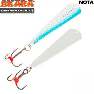 Блесна зимняя Akara Tournament Ice Nota, 3гр, цвет 1/SIL