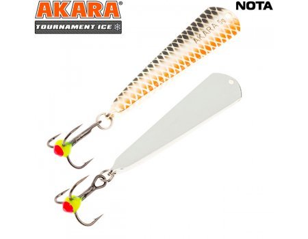 Блесна зимняя Akara Tournament Ice Nota, 3гр, цвет 21/SIL