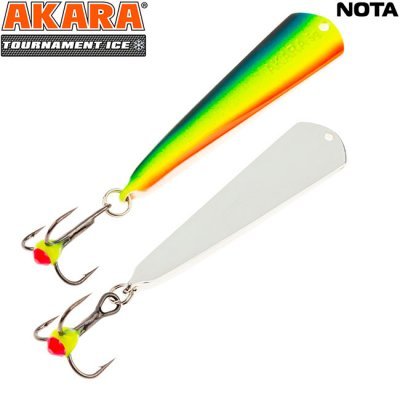 Блесна зимняя Akara Tournament Ice Nota, 5гр, цвет 27/SIL