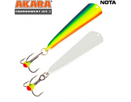 Блесна зимняя Akara Tournament Ice Nota, 5гр, цвет 27/SIL