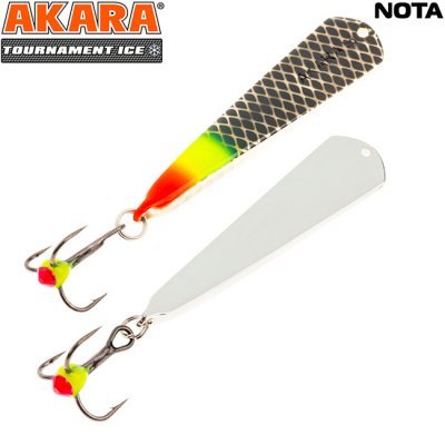 Блесна зимняя Akara Tournament Ice Nota, 5гр, цвет 28/SIL