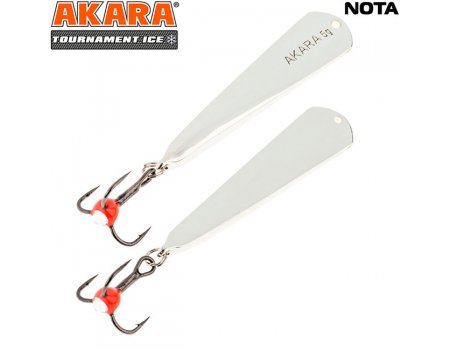 Блесна зимняя Akara Tournament Ice Nota, 5гр, цвет SIL