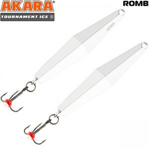 Блесна зимняя Akara Tournament Ice Romb, 2.5гр, цвет SIL