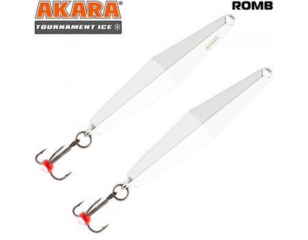 Блесна зимняя Akara Tournament Ice Romb, 2.5гр, цвет SIL