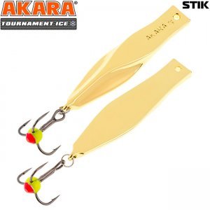 Блесна зимняя Akara Tournament Ice Stik, 14гр, цвет GO