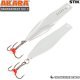 Блесна зимняя Akara Tournament Ice Stik, 8гр, цвет SIL