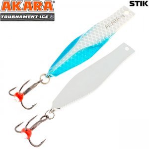 Блесна зимняя Akara Tournament Ice Stik, 7гр, цвет 1/SIL