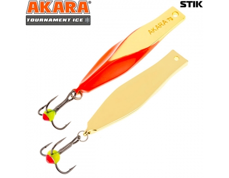 Блесна зимняя Akara Tournament Ice Stik, 7гр, цвет 3/GO
