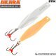 Блесна зимняя Akara Tournament Ice Stik, 7гр, цвет SIL/CU