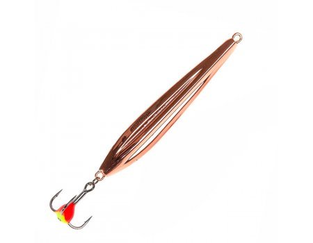 Блесна вертикальная зимняя Lucky John Fin Blade C с тройником, 4гр