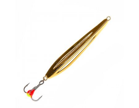 Блесна вертикальная зимняя Lucky John Fin Blade G с тройником, 4гр