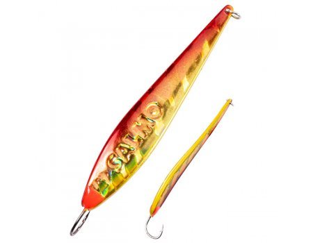 Блесна вертикальная зимняя Lucky John S-2-RG со впаянным крючком, 3гр
