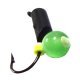 Мормышка вольфрамовая "Кошачий глаз" столбик с ушком 2.5 мм, 0.6г