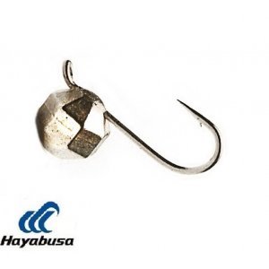 Мормышка вольфрамовая "Шар граненка крупная" с ушком 0.6г, 40AG