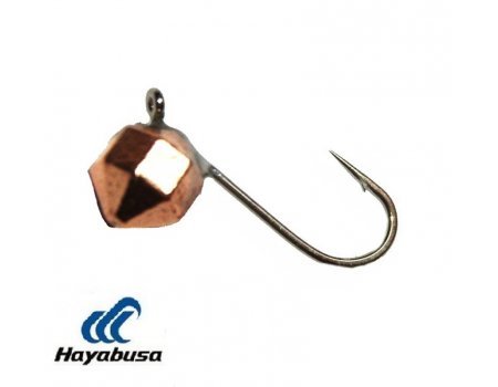 Мормышка вольфрамовая "Шар граненка крупная" с ушком 0.6г, 40CU