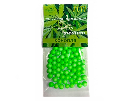 Приманка рыболовная Dolphin PUFI (Конопля), medium