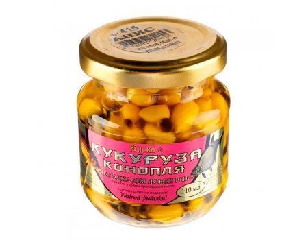 Насадка Fishka Кукуруза-Конопля (Анис), 110мл