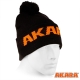 Шапка Akara Sport Winter Pompon, черная Шапка Akara Sport Winter Pompon, черная