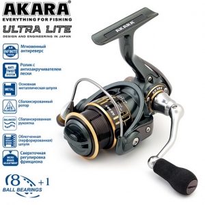 Катушка Akara Ultra Lite 1000, 8п.+1р.п
