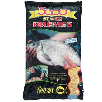 Прикормка Sensas 3000 Super Bremes (светлая, лещ), 1кг