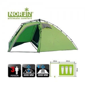Трехместная палатка Norfin Peled 3