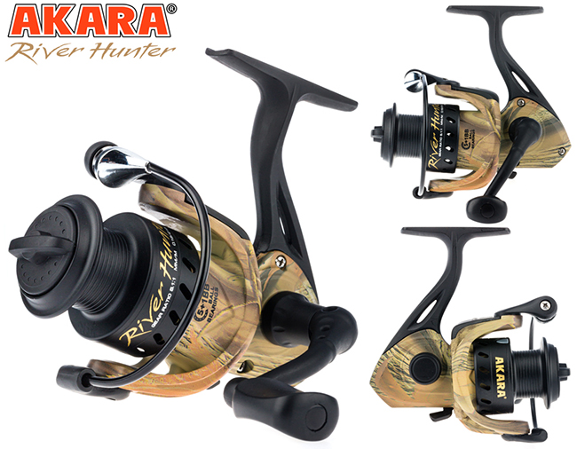 Катушка Akara River Hunter 2000, 5п.+1р.п