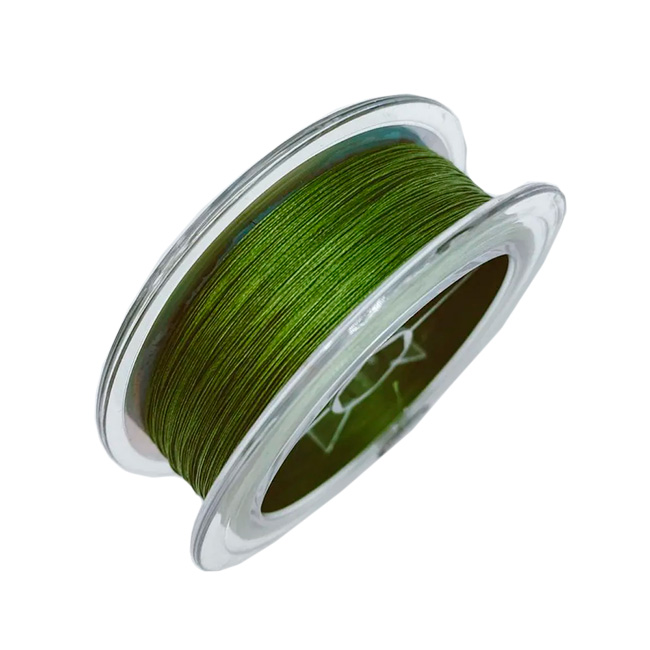 Плетенка Kaida Pro Fighters 4x-100м, зеленая