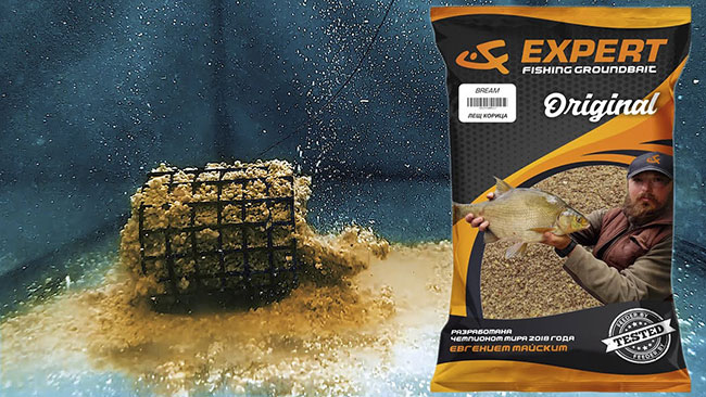 Прикормка UF Expert Original Bream (Лещ Корица), 1кг