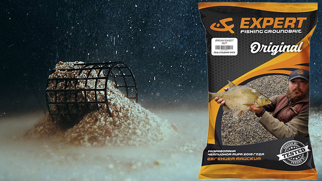 Прикормка UF Expert Original Bream Sweet Nut (Лещ Сладкий Орех), 1кг