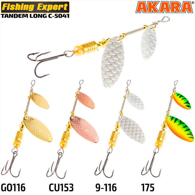 Блесна Akara Aglia Tandem Long №2/5, цвет: 175, 16гр