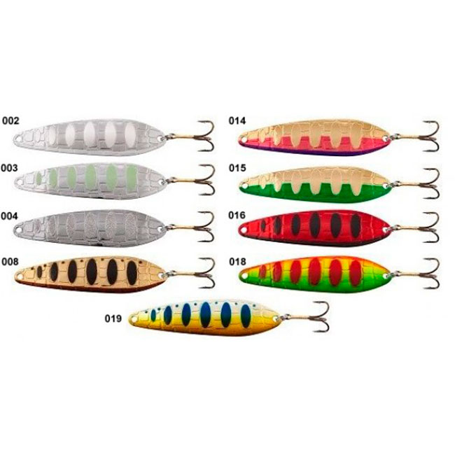 Блесна Lucky John Croco Spoon Big Game Mission, цвета