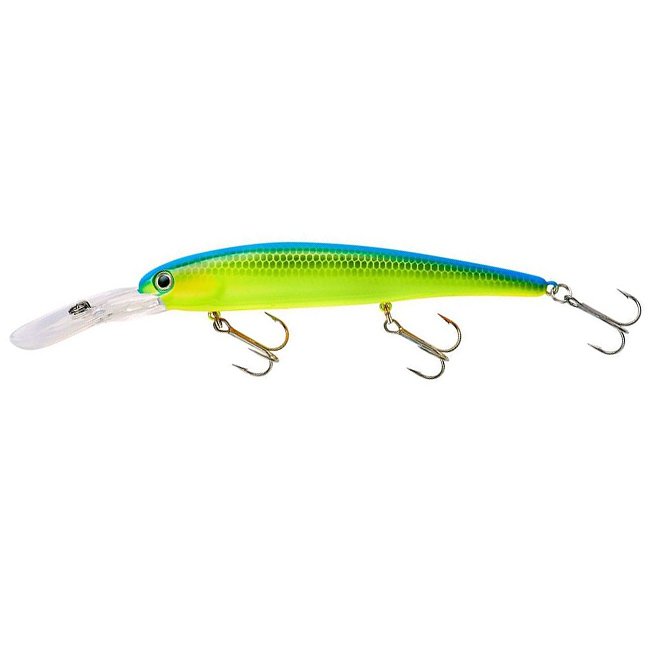 Воблер Bandit Walleye Deep Chartreuse Blue Back, цвет 36