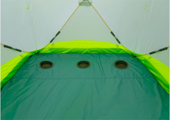 Зимняя палатка Лотос Куб 3 Компакт ЭКО, дополнительные опции