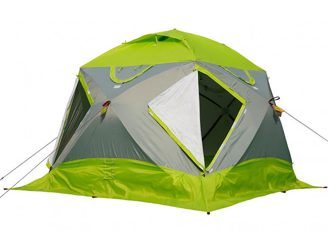 Зимняя палатка Лотос КубоЗонт 4 Компакт Термо (модель 2022 года), тент