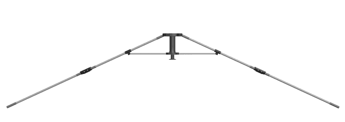 Зонтичная конструкция палатки Лотос КубоЗонт 4 Компакт Термо