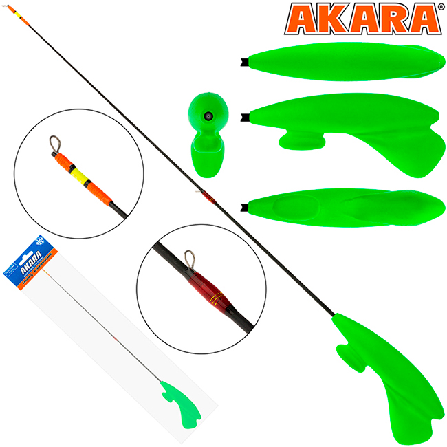Зимняя удочка Akara Lucky Punch F360 RHC-1C-G