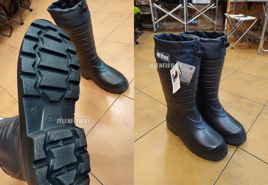 Сапоги зимние ПластТрейд Козырь с манжетой ЭВА -30°C